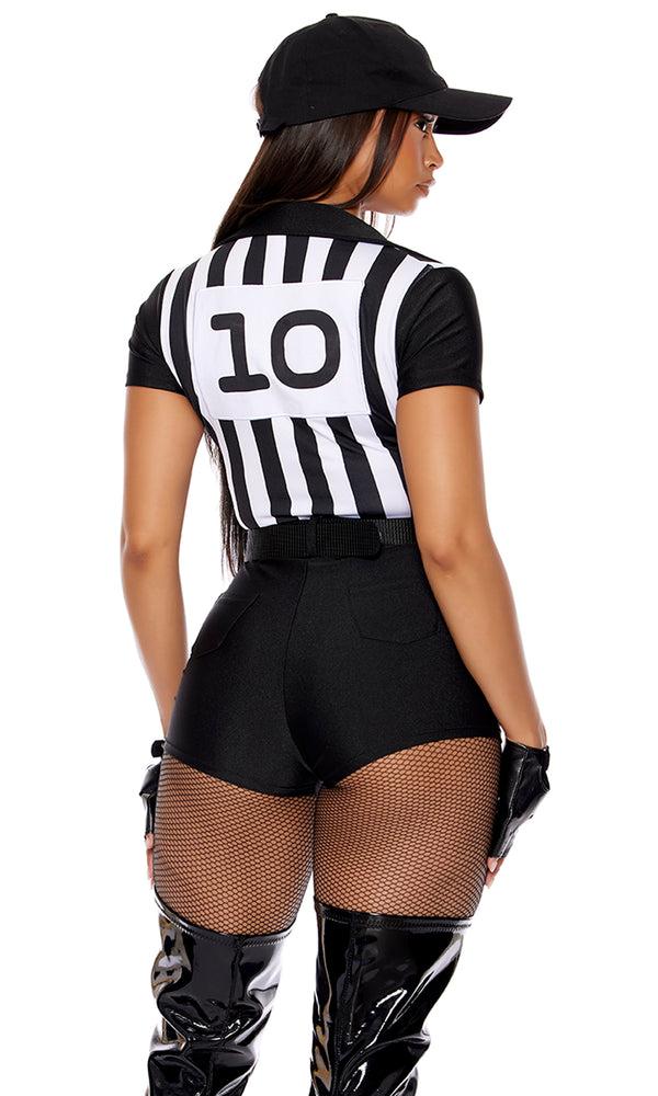 Forplay Call The Shots Referee Costume Black