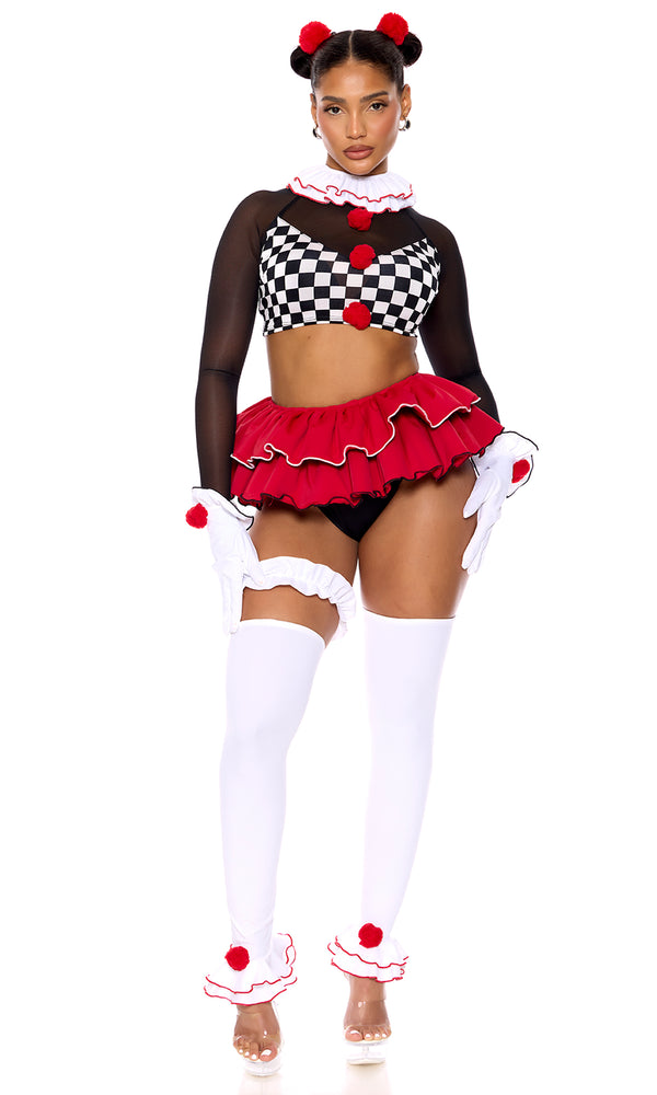 forplay Clown Around Circus Costume Multicolor