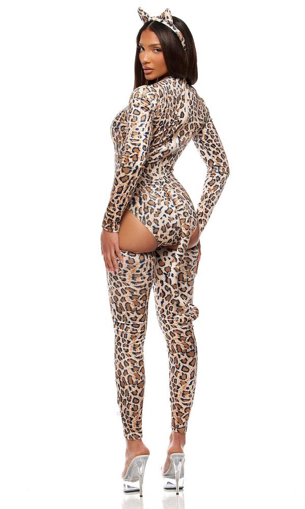 Forplay Dont Be Catty Sexy Cat Costume Brown