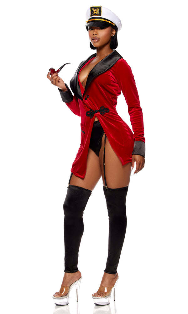 Forplay Editor In Chief Sexy Celebrity Costume Red