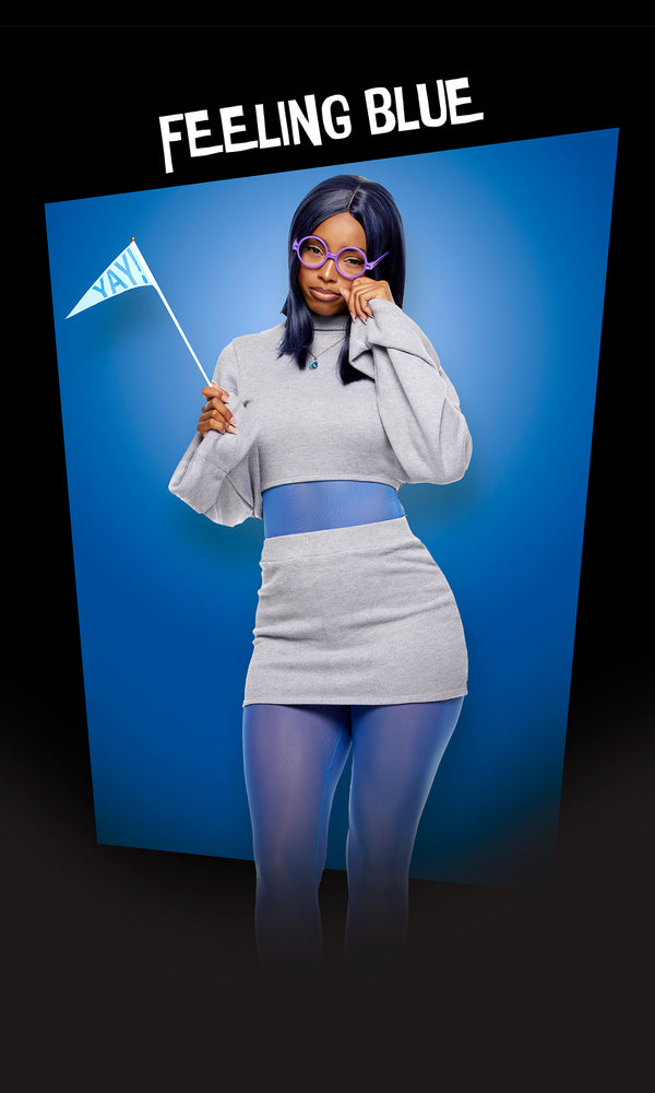 Forplay Feeling Blue Movie Character Costume Blue