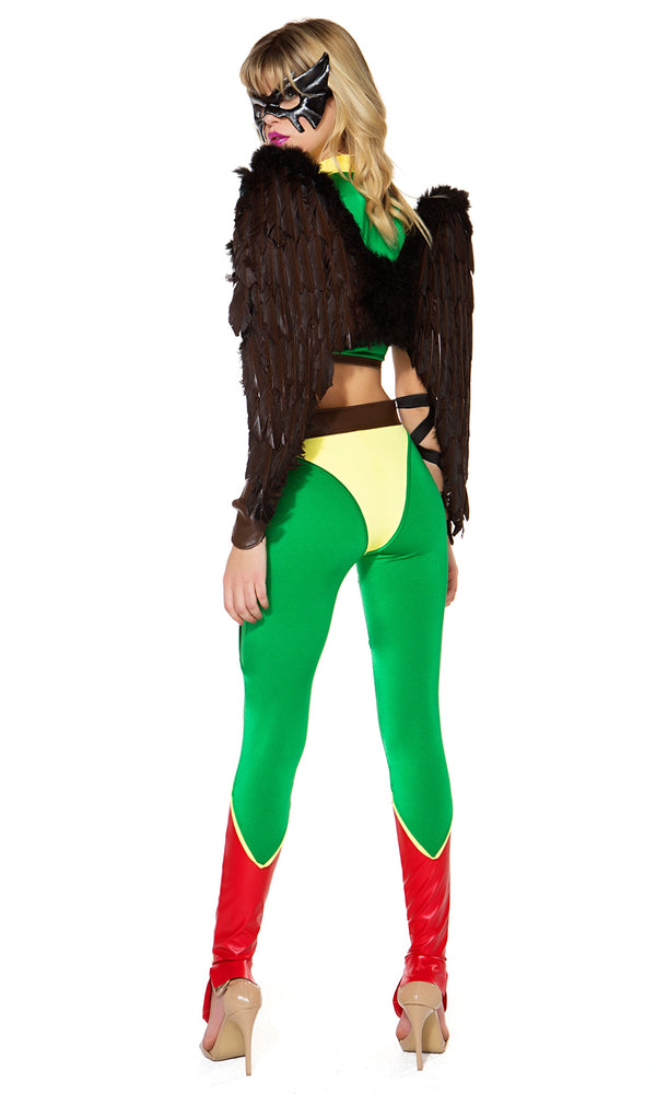 Forplay Fly High Sexy Comic Hero Costume Green