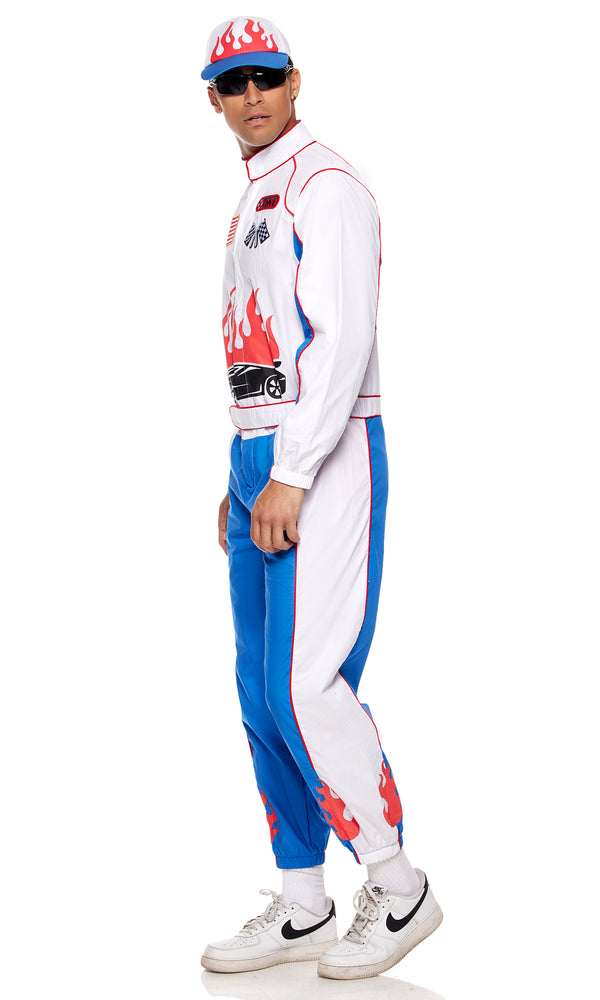 Forplay Forplay Formula Won Men's Racer Costume Multicolor
