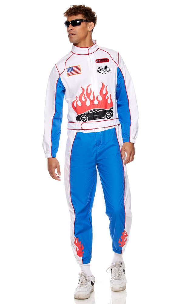 forplay Forplay Formula Won Men's Racer Costume Multicolor