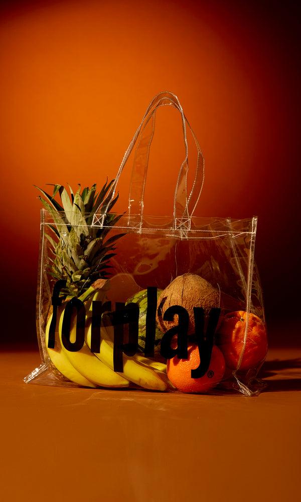 Forplay Forplay Clear Tote Bag Clear