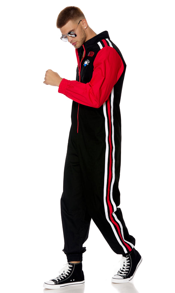 Forplay Fuel Up Men's Racer Costume Black