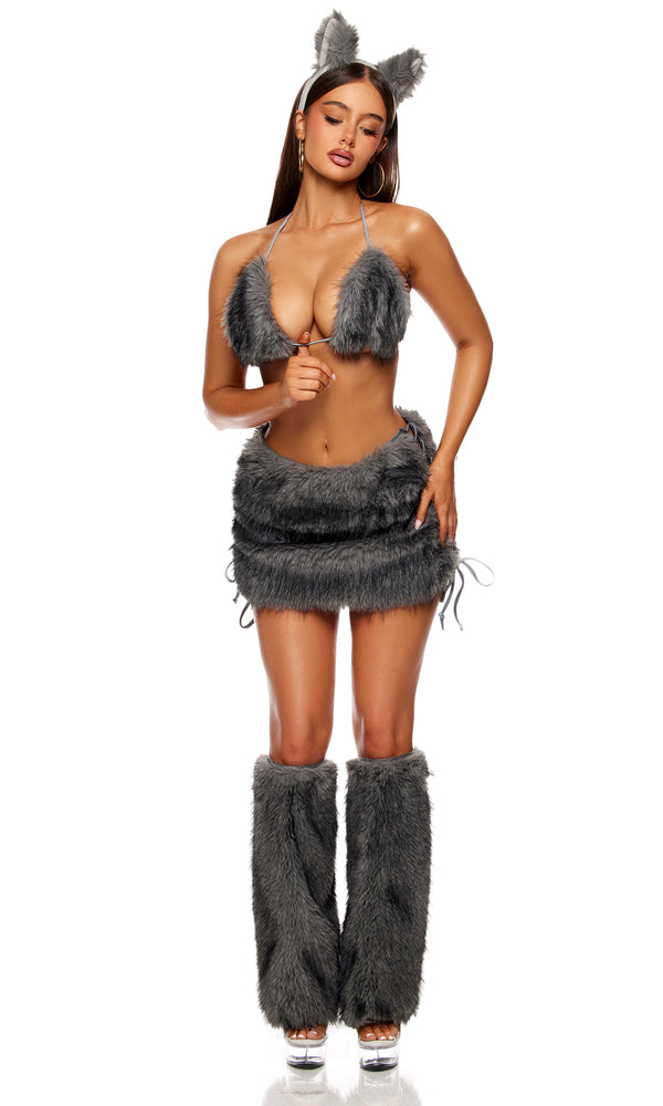 Forplay Full Moon Wolf Costume Gray