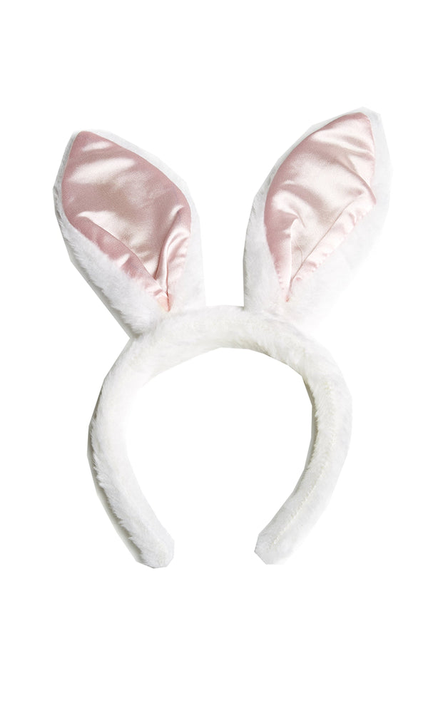 forplay Furry Bunny Ears White