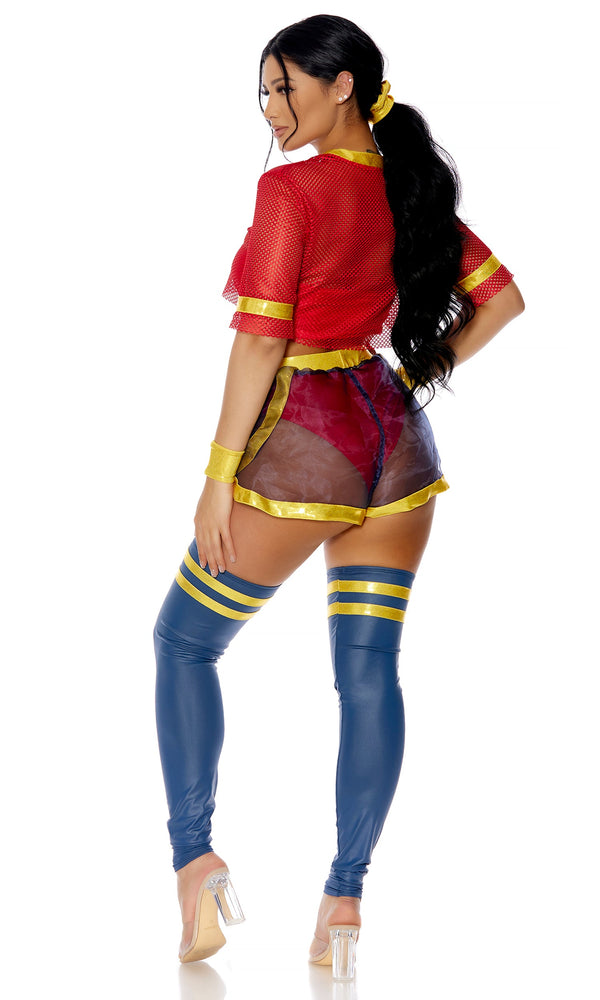 Forplay Goals Sexy Soccer Player Costume Red