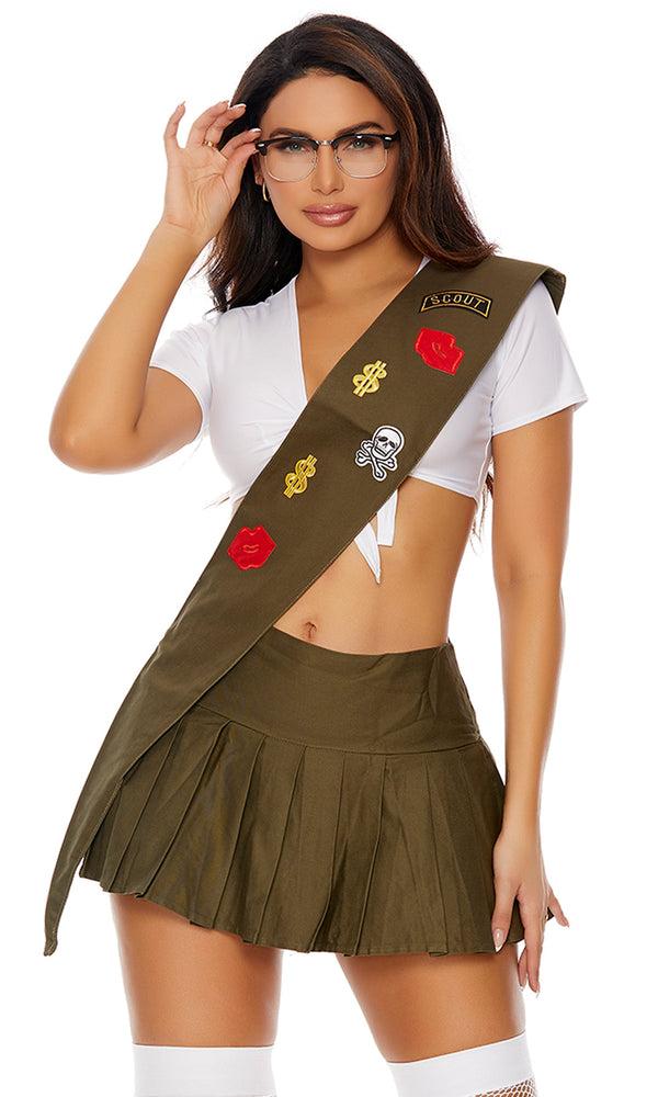 forplay Got Cookies Scout Costume Green