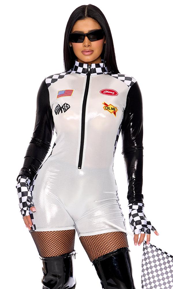 forplay Horsepower Racer Costume Silver