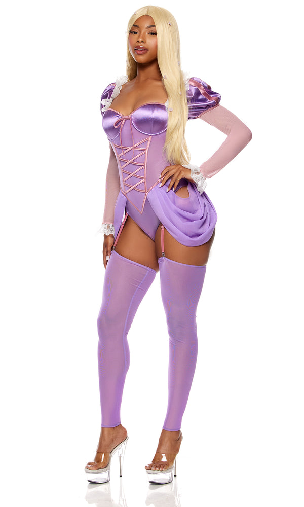 Forplay In The Tower Fairy Costume Purple