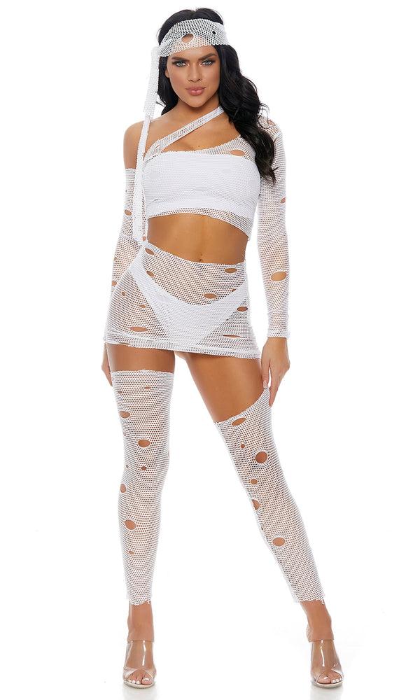 forplay Its a Wrap Sexy Mummy Costume White