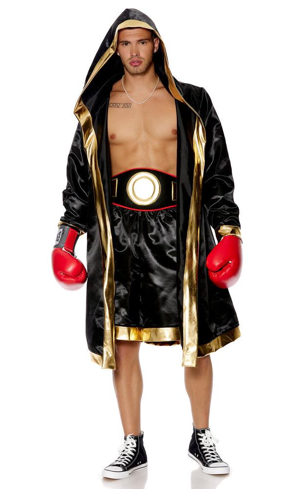 Forplay Knockout Champ Men's Boxer Costume Black