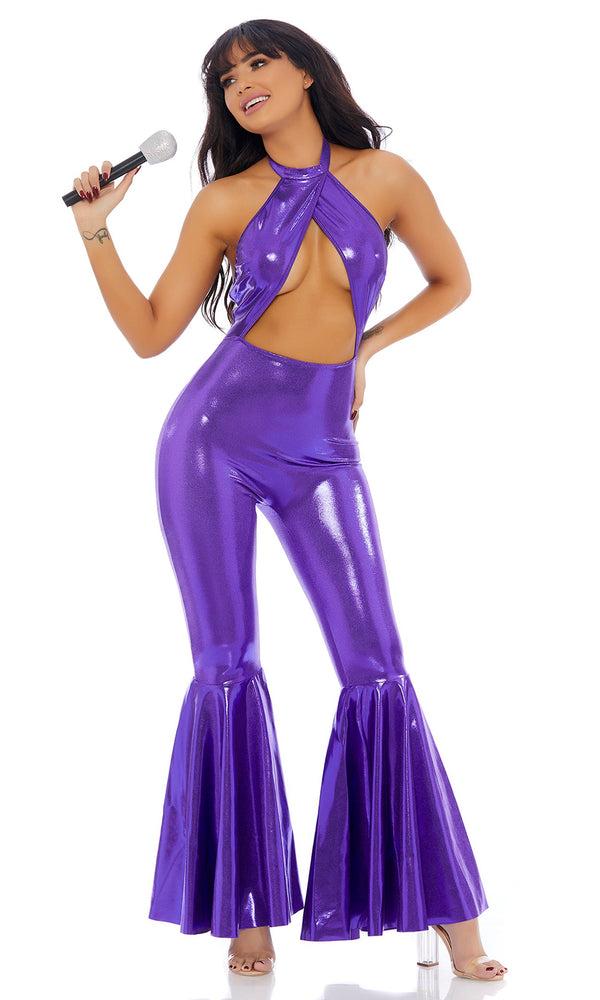 forplay La Flor Iconic Superstar Costume Purple