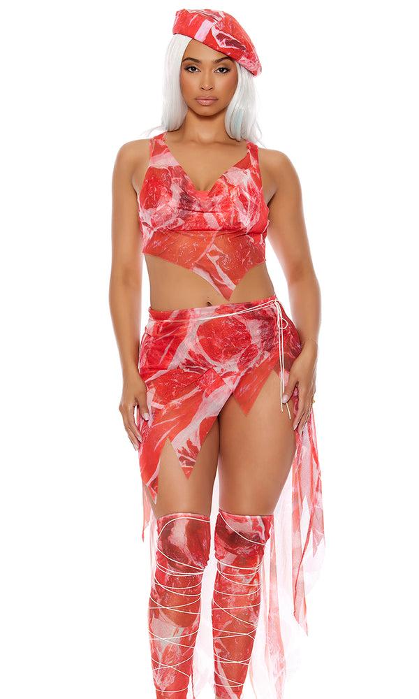 Forplay Meat And Greet Celebrity Costume Red