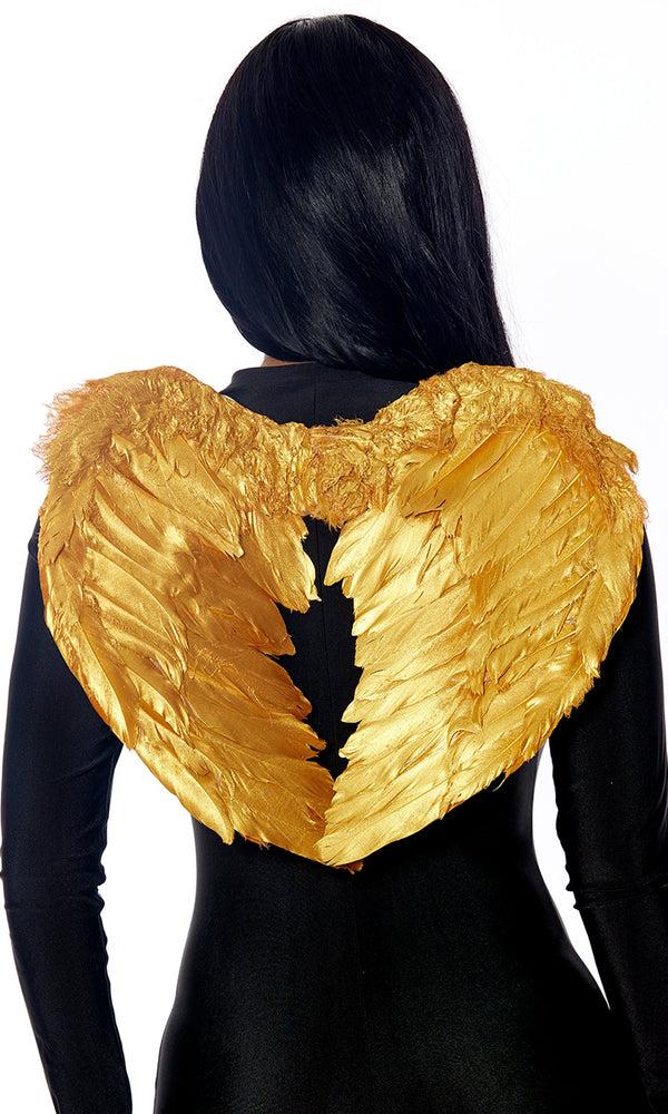 forplay Mini Feather Angel Wings Gold