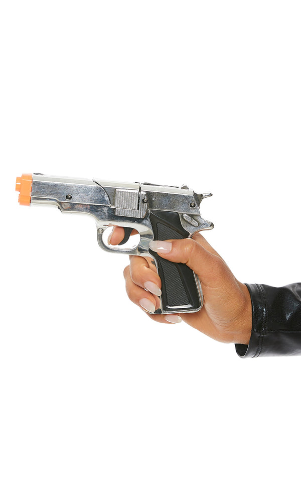 forplay Night Patrol Police Toy Gun Silver