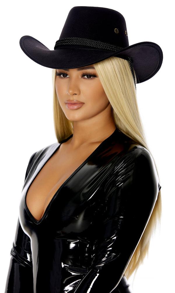 forplay Old Town Cowboy Costume Hat Black