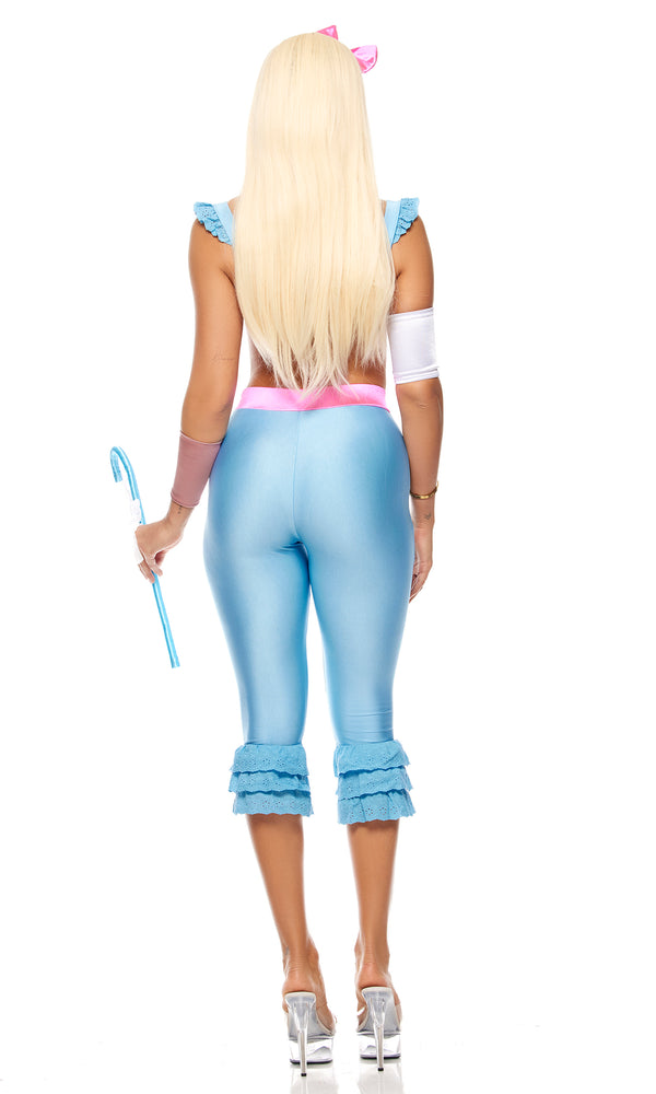 Forplay Peeping Sheep Doll Costume Multicolor