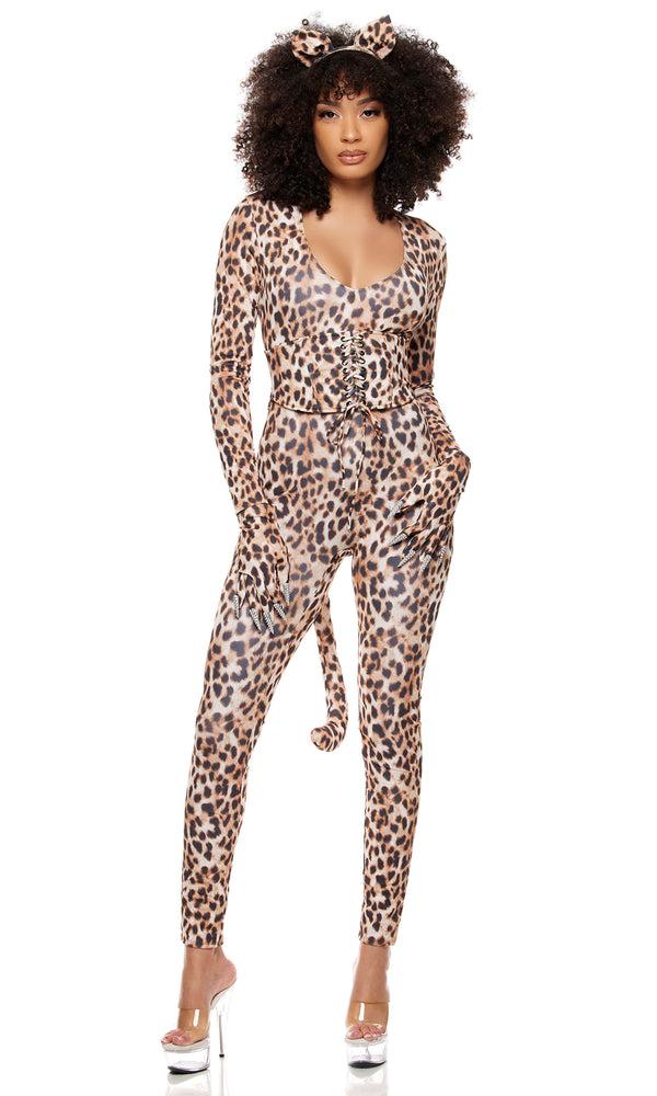 Forplay Pounce And Purr Leopard Costume Leopard