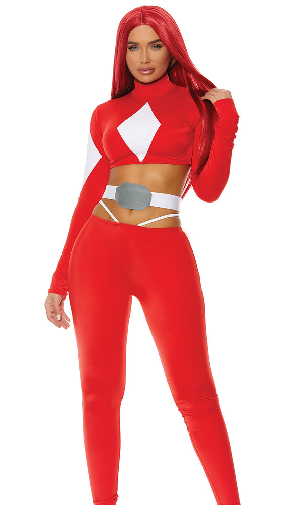 forplay Powerful Sexy Superhero Costume Red