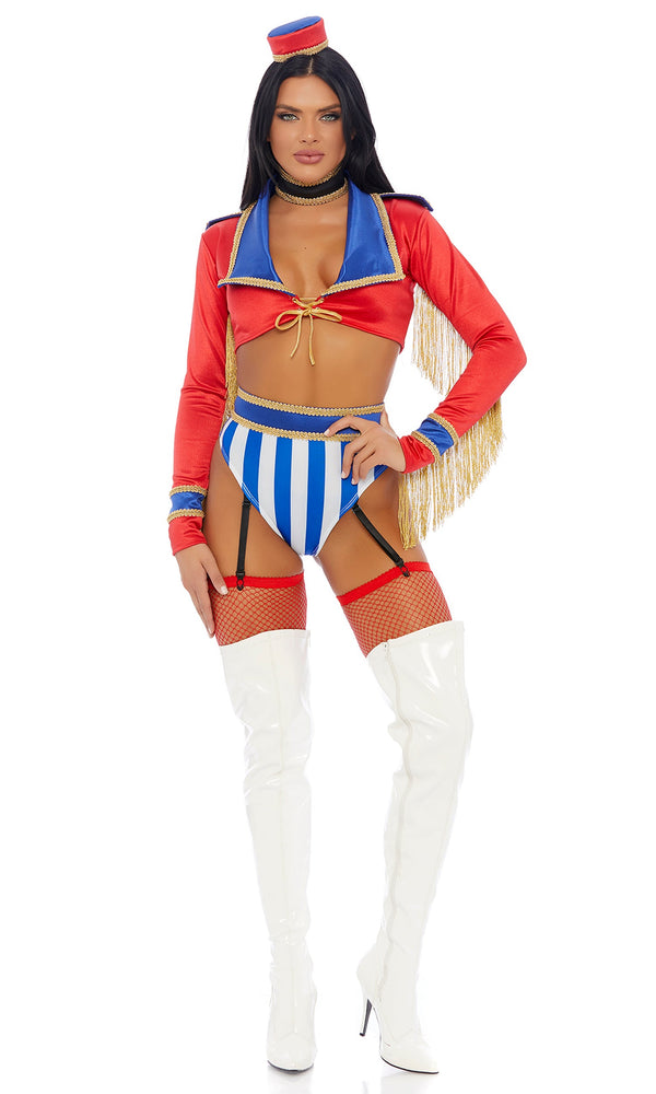 Forplay Put A Ring On It Ring Leader Costume Red
