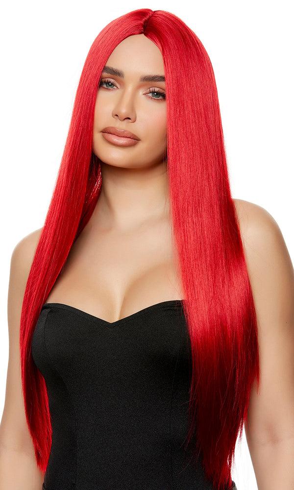 forplay Red Straight Wig Red