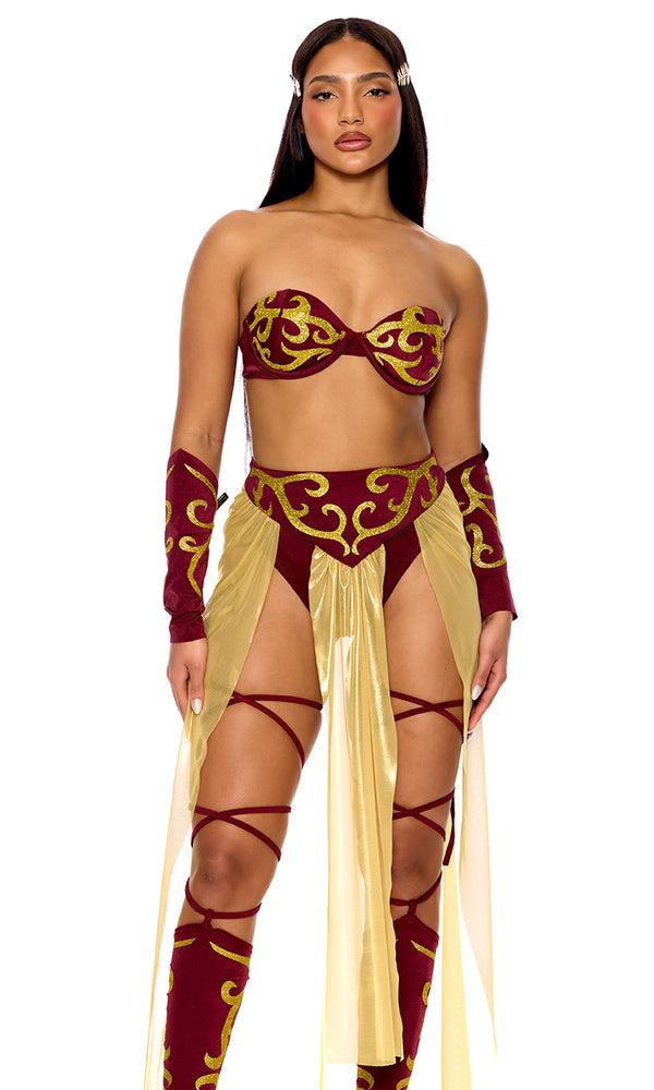 Forplay Roman Empire Gladiator Costume Multicolor