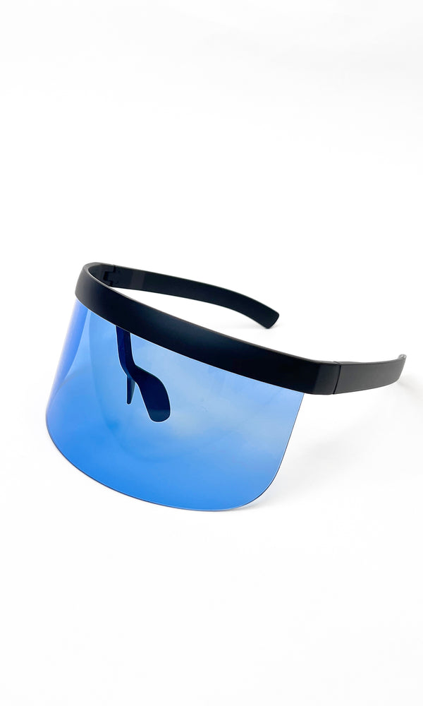 Forplay Shield Sunglasses Blue