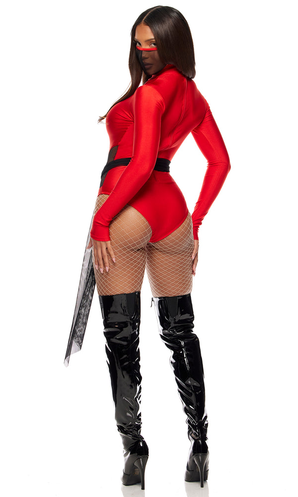 Forplay Slay Something Sexy Ninja Costume Red