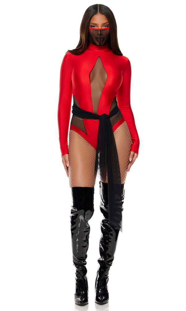 forplay Slay Something Sexy Ninja Costume Red