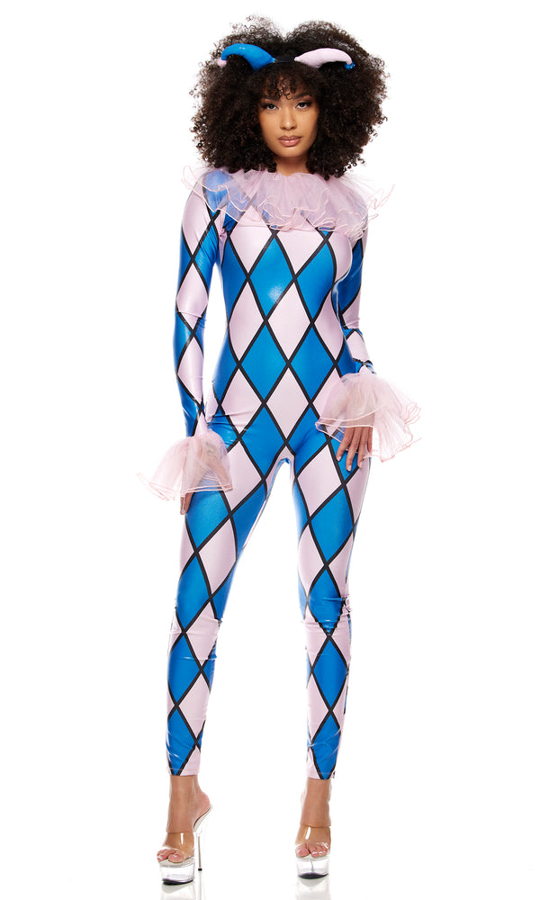 forplay Take a Jest Clown Costume Multicolor