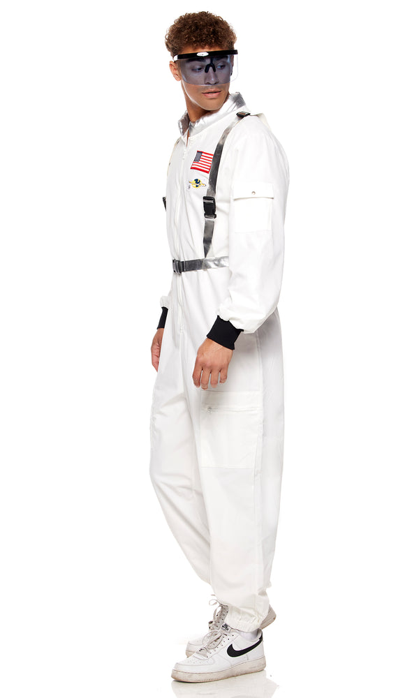 Forplay Take Off Men's Astronaut Costume White