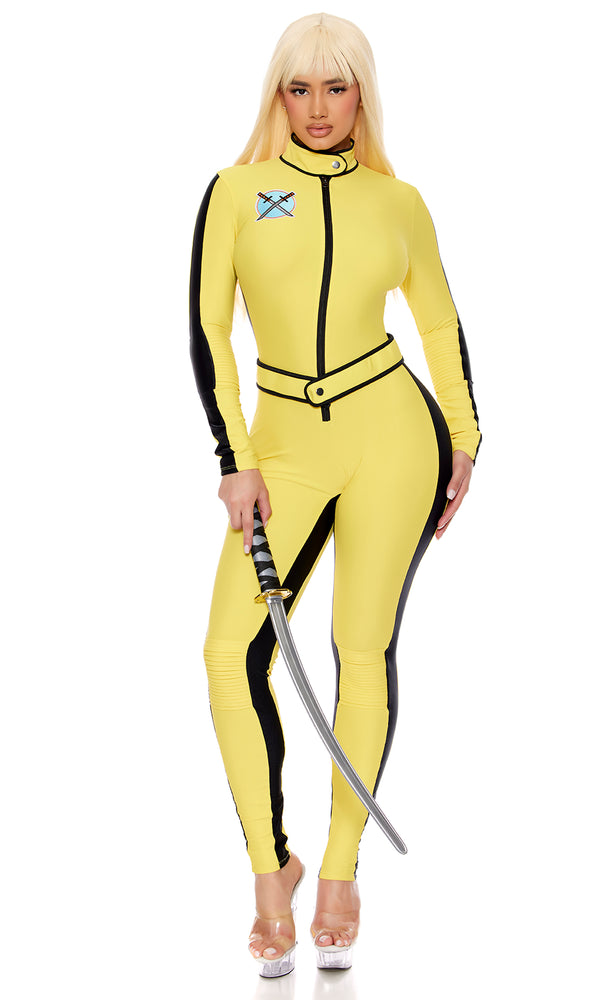 forplay Vengeful Ex Movie Character Costume Yellow