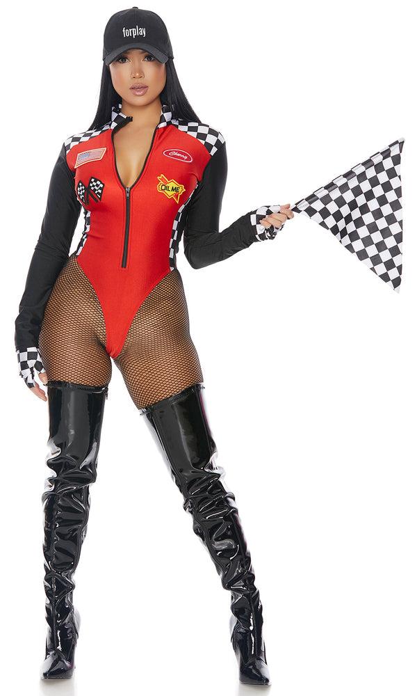 Forplay Wanna Race? Sexy Racer Costume Red