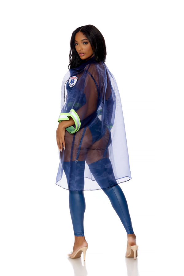 Forplay Whats The 911 Sexy EMT Costume Navy Blue