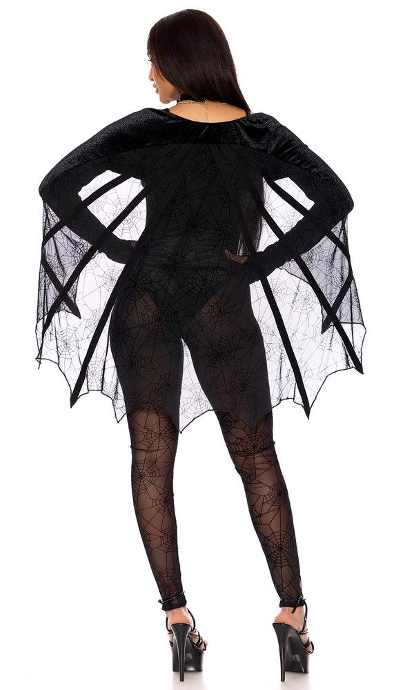 Forplay World Wide Web Spider Costume Black