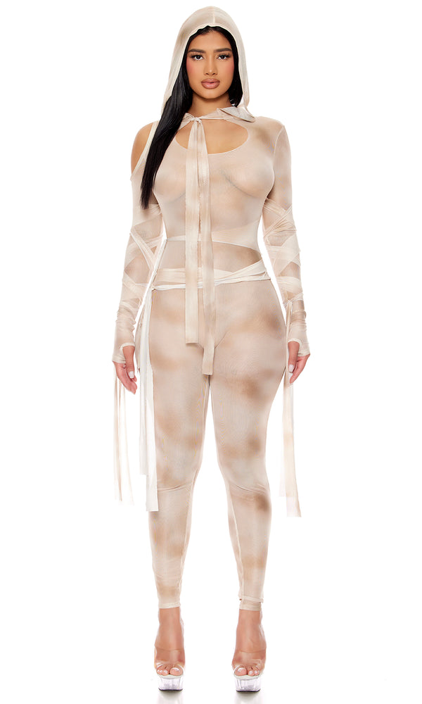 forplay Wrap It Up Mummy Costume Ivory