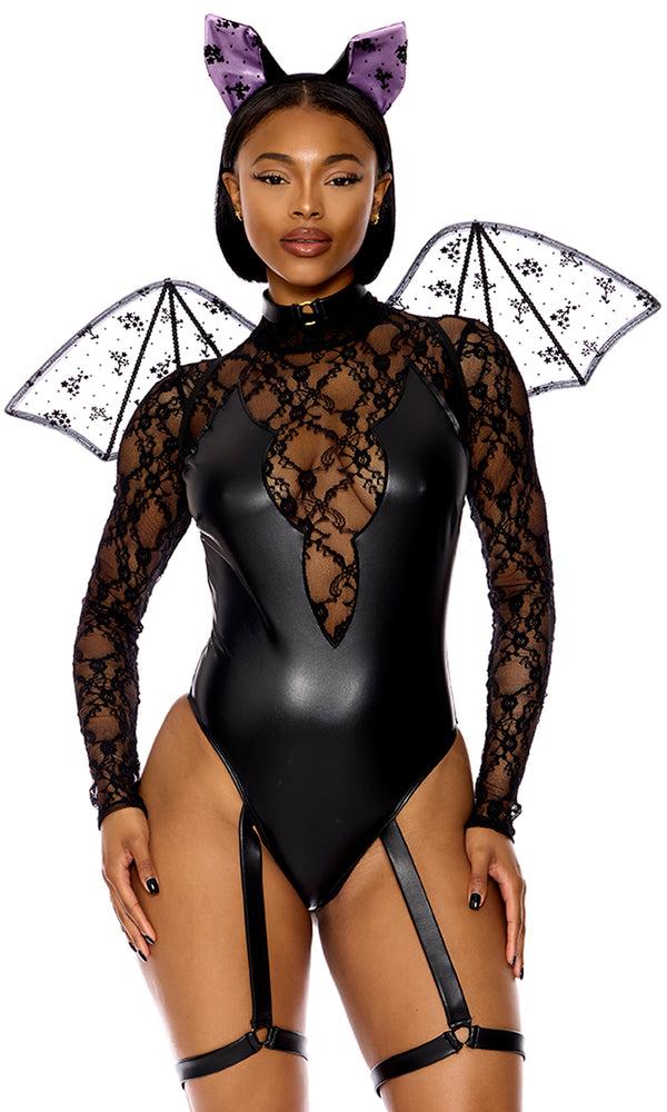 forplay You A Battie Bat Costume Black