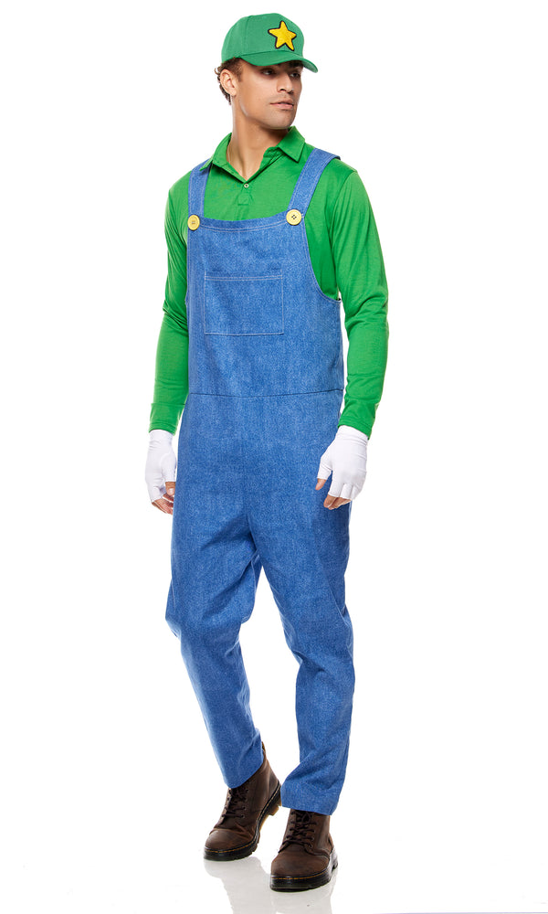 Forplay Game Over Men's Video Game Character Costume Green
