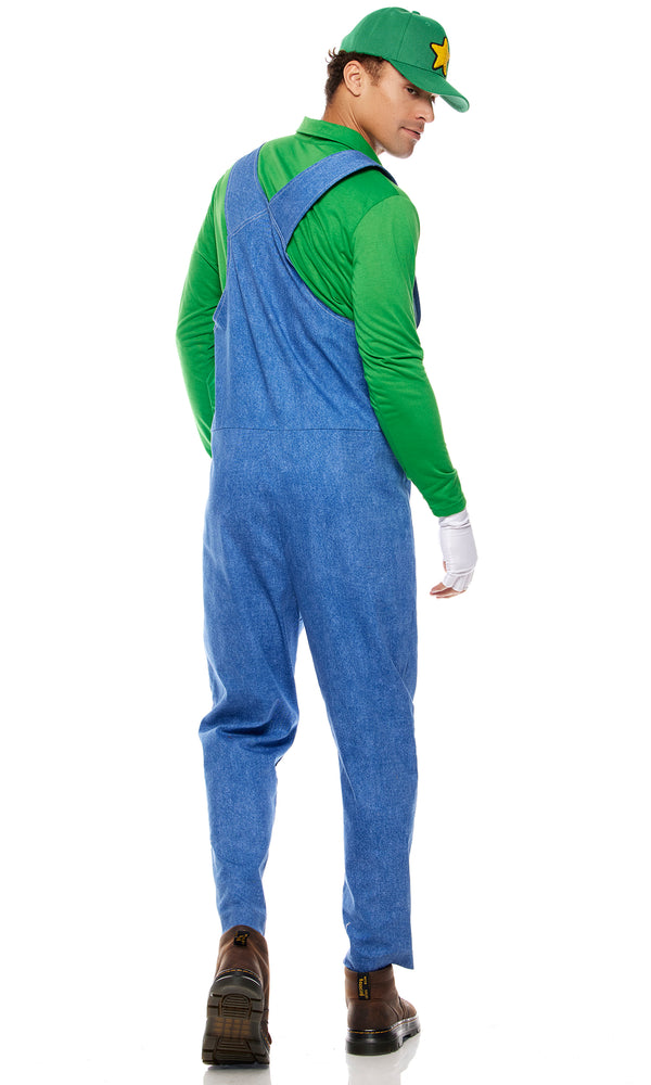 Forplay Game Over Men's Video Game Character Costume Green