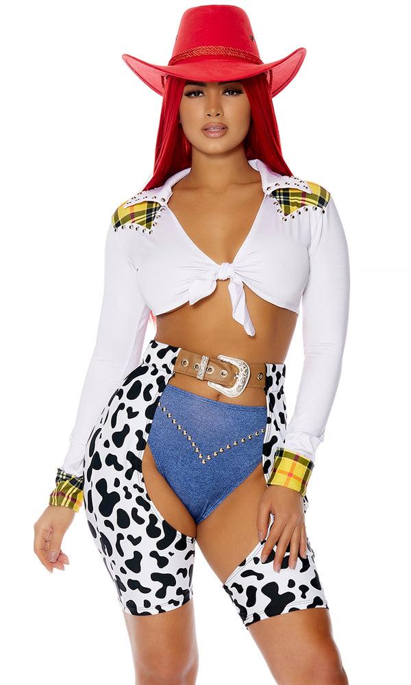 Forplay Giddy Up Sexy Movie Character Costume Multicolor