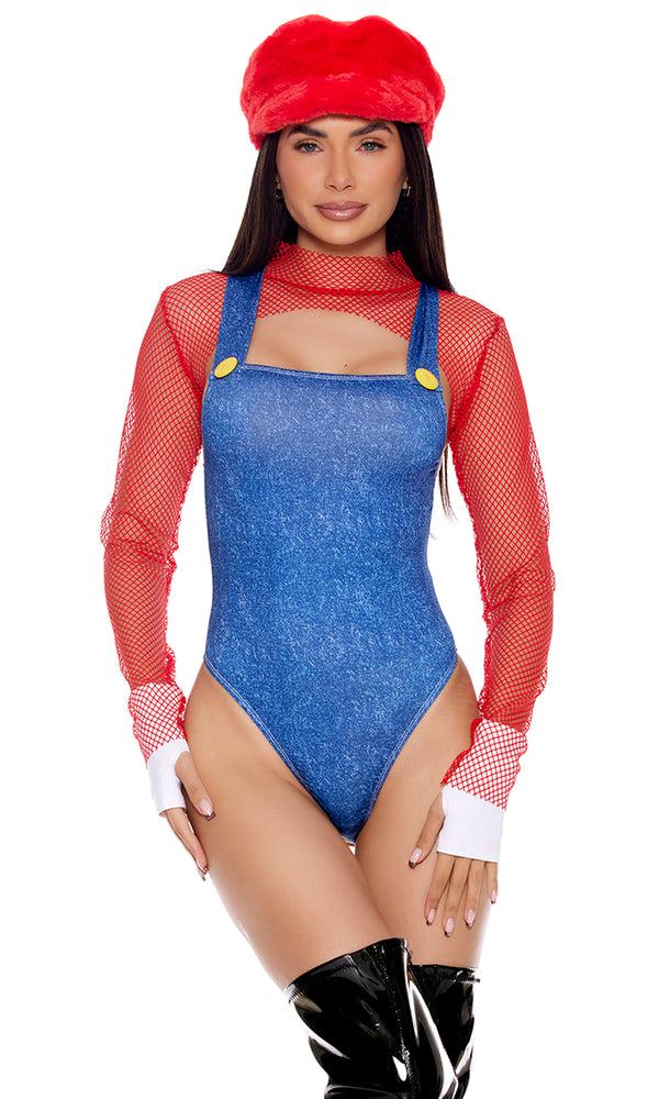 Forplay It's A Me Sexy Video Game Character Costume Red