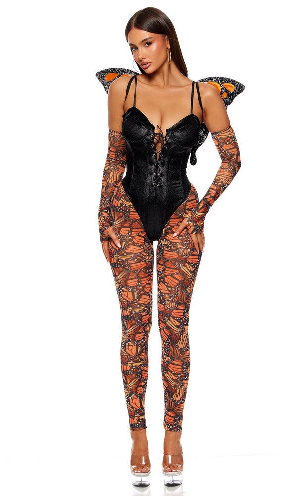 forplay Metamorphisis Butterfly Costume Orange Combo