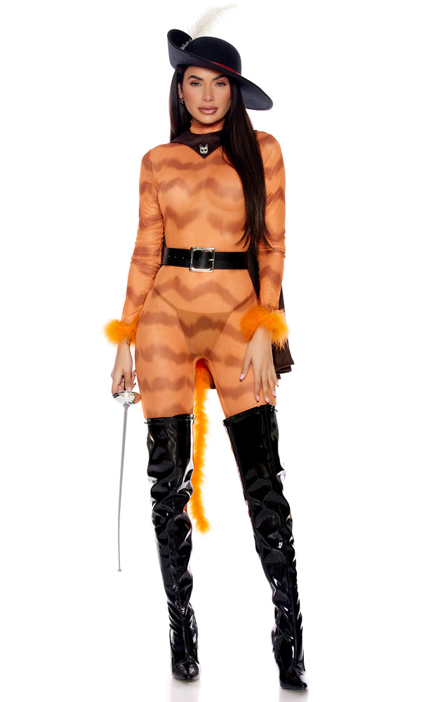 forplay Ninth Life Sexy Movie Character Costume Orange