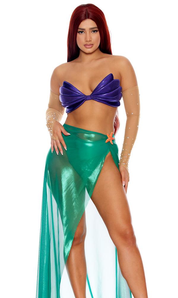 Forplay Part Of Your World Sexy Movie Character Costume Multicolor