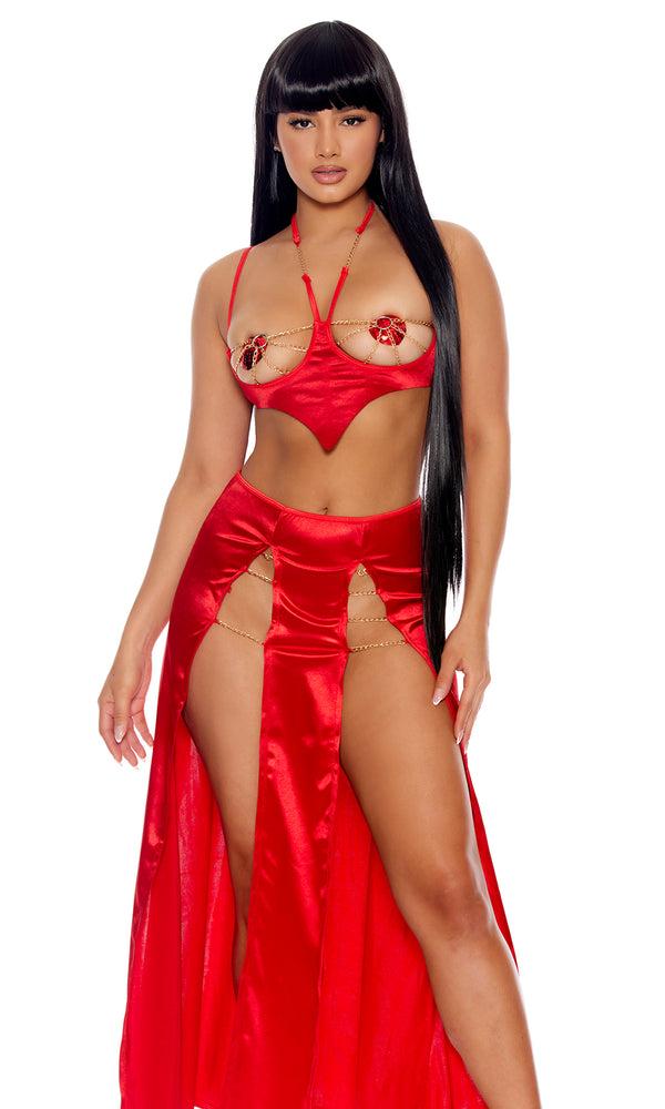 Forplay Poison Performer Sexy Celebrity Costume Red