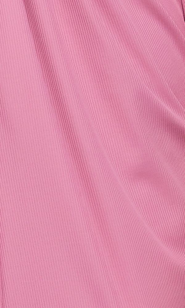 Forplay Self Care Ribbed Lace Bra And Shorts Lingerie Set - Mauve Mauve