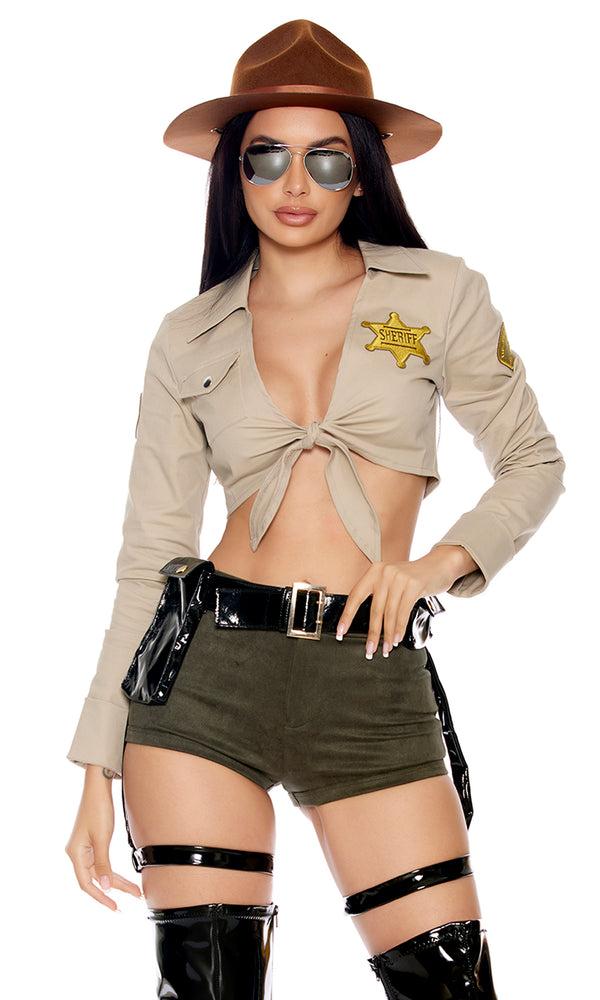 forplay State Sheriff Sexy Sheriff Costume Multicolor